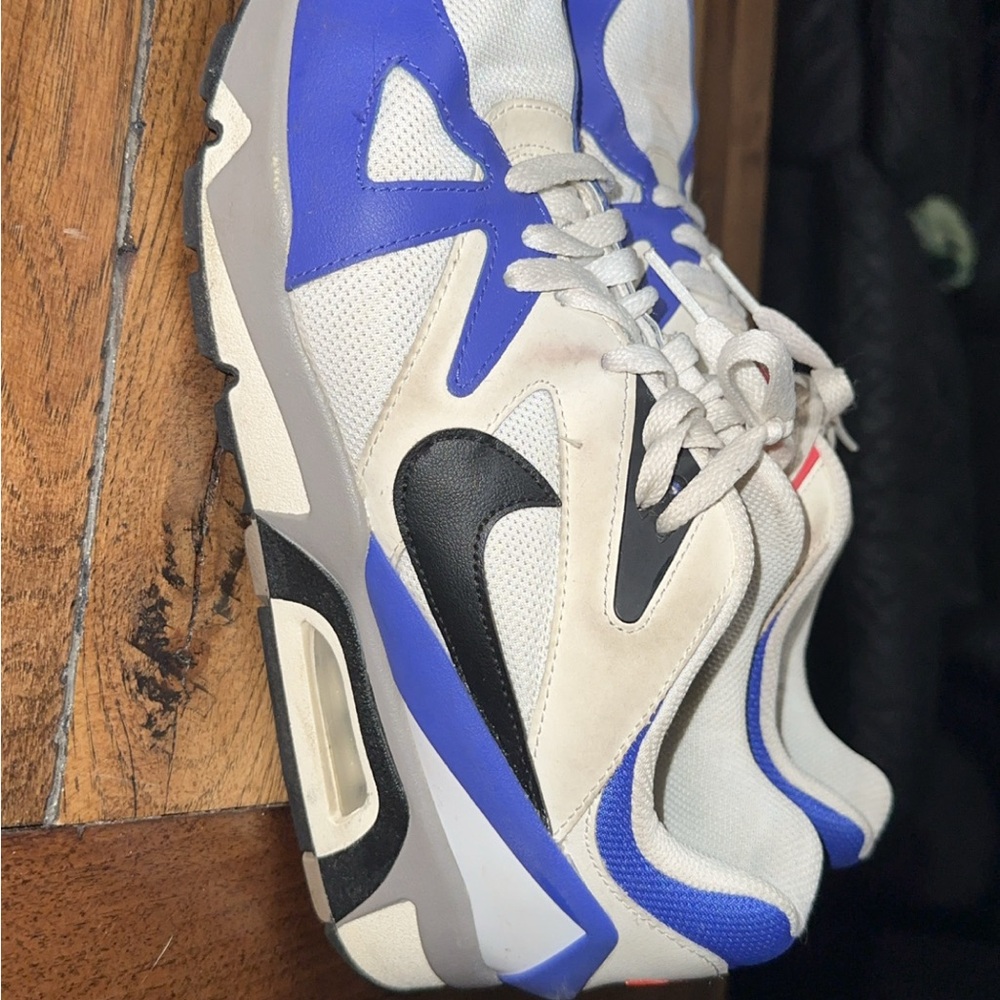Nike Sneakers in Blue, White, and Black